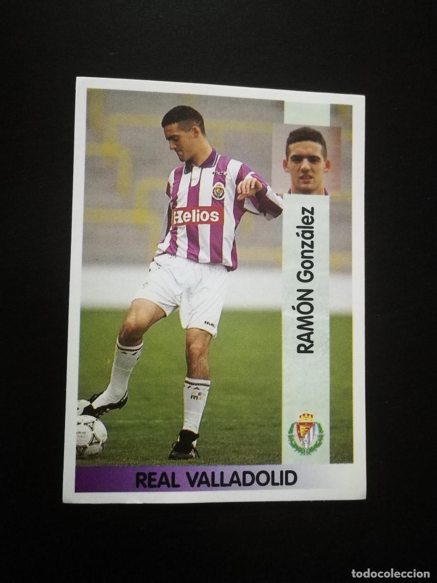 Football Stickers: Ram&oacute;n G&oacute;nzalez Baja Real Valladolid , Liga 96 /97, Panini, sin pegar