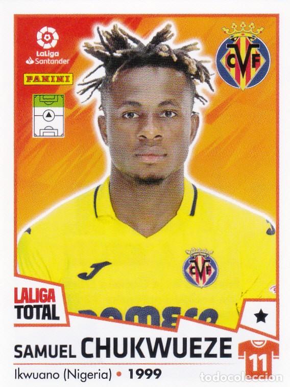 Fu&szlig;ball-Sticker: LALIGA TOTAL 2022-23 * CHUKWUEZE N&ordm; 437 DEL VILLARREAL * NUEVO DE SOBRE (A-8)