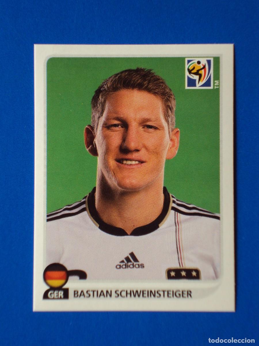 Fu&szlig;ball-Sticker: 270 SCHWEINSTEIGER ALEMANIA MUNDIAL FUTBOL SOUTH AFRICA 2010 FIFA WORLD CUP PANINI CROMO NUEVO