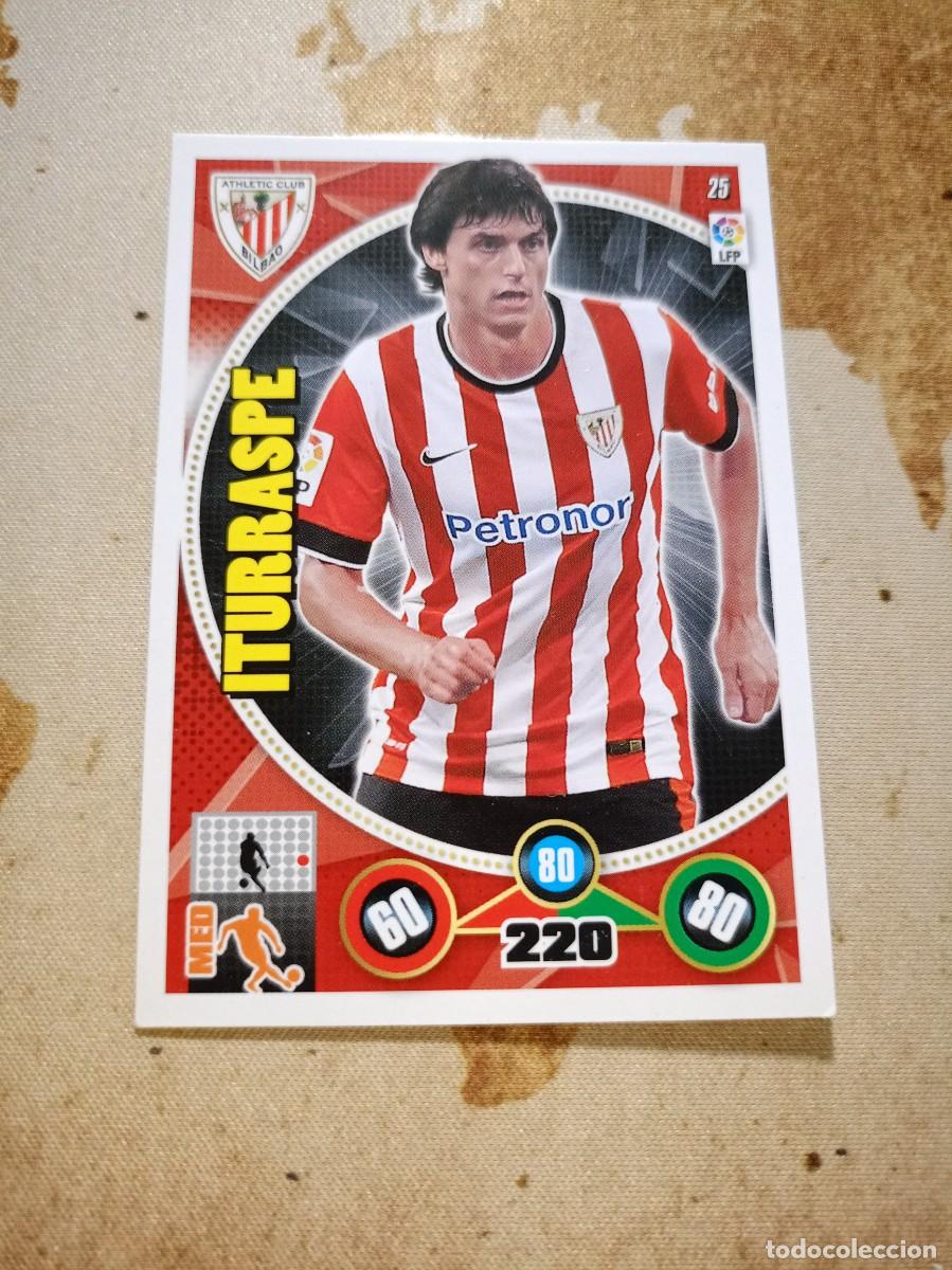 Cromos de f&uacute;tbol: Athletic 25 ITURRASPE Adrenalyn 2014-15