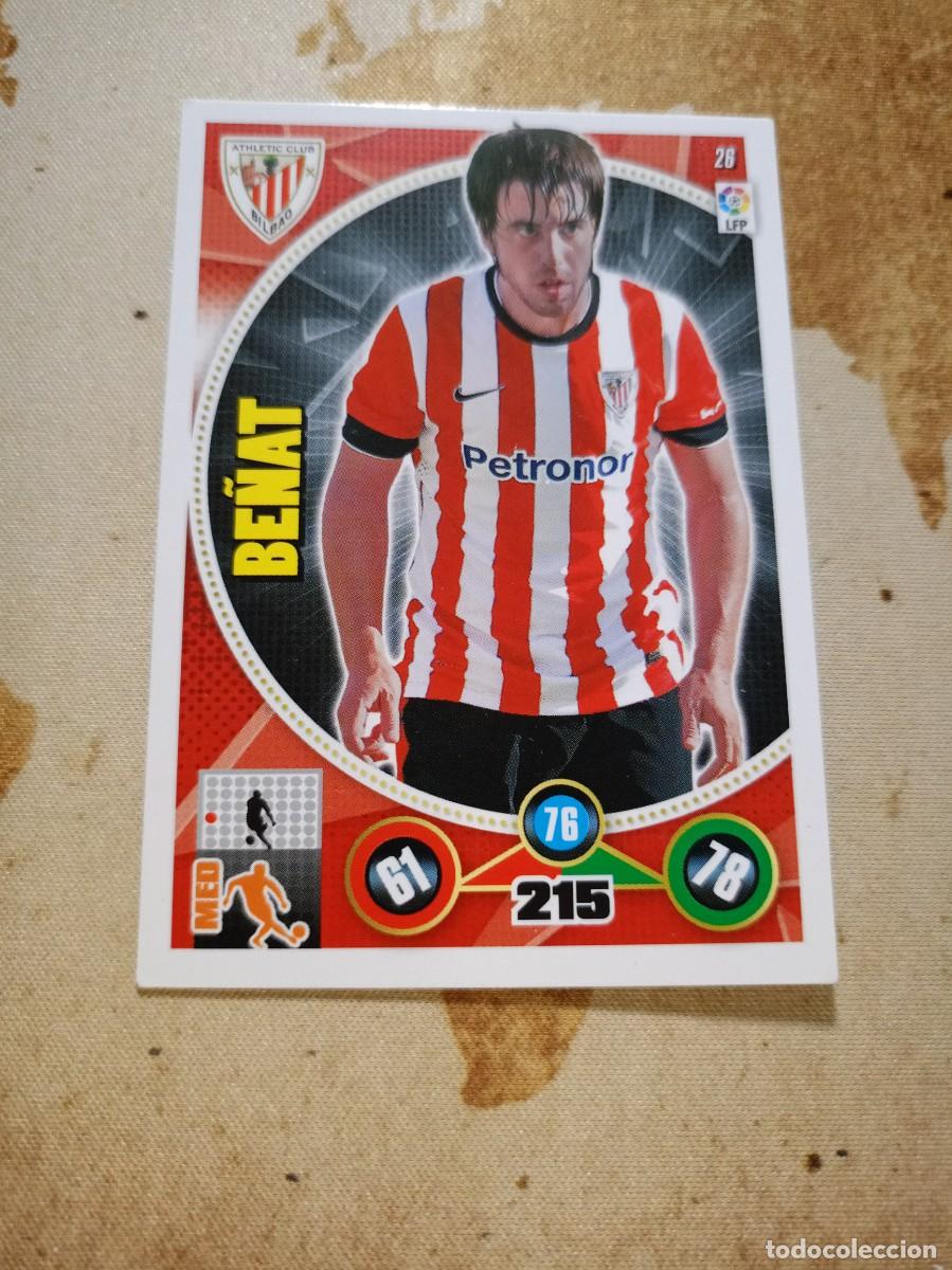Figurine di Calcio: Athletic 26 BE&Ntilde;AT Adrenalyn 2014-15