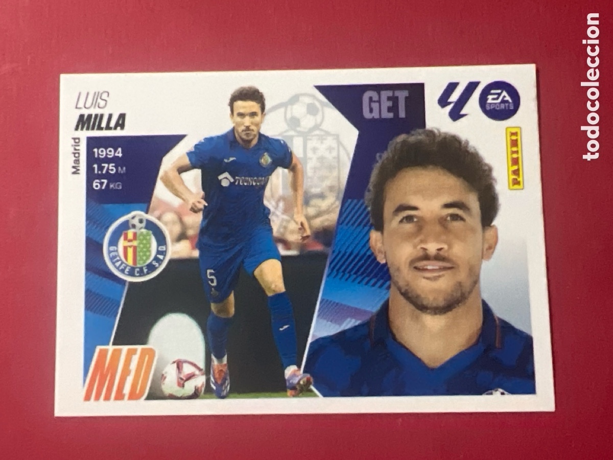 Fu&szlig;ball-Sticker: C93b. CROMO PANINI LIGA ESTE 2025-26 (25 - 26) - N&ordm; 14 - MILLA - GETAFE