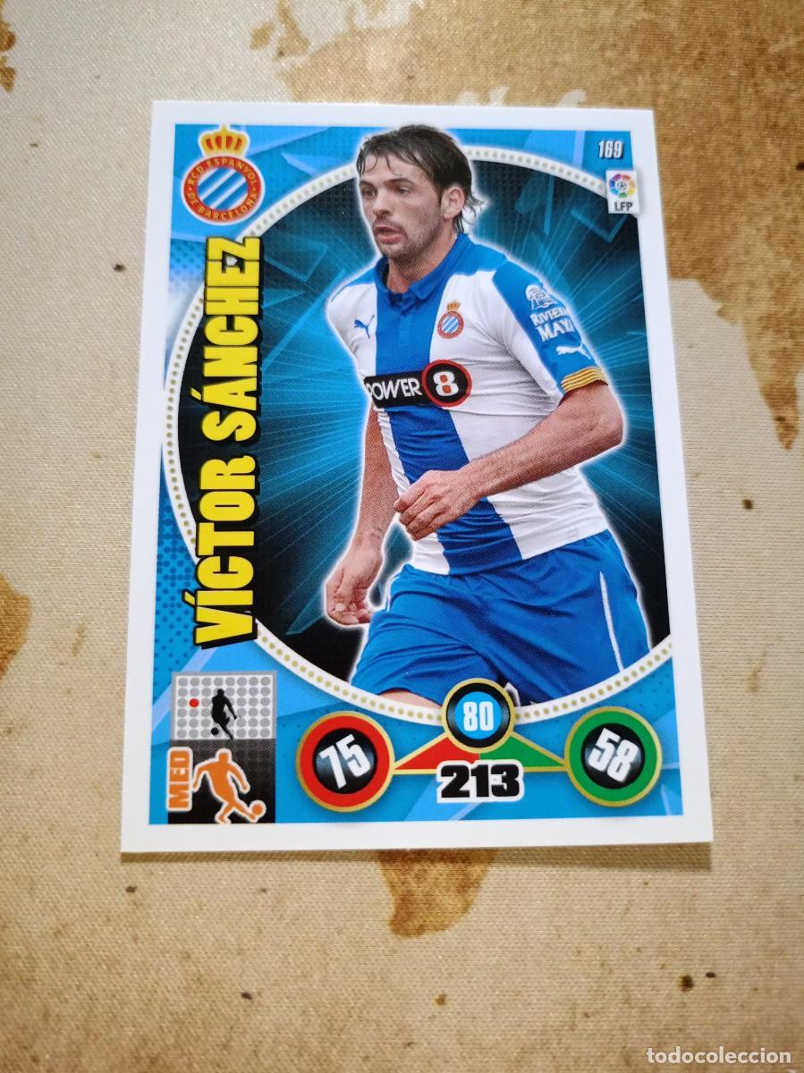 Cromos de f&uacute;tbol: Espanyol 169 VICTOR S&Aacute;NCHEZ Adrenalyn 2014-15