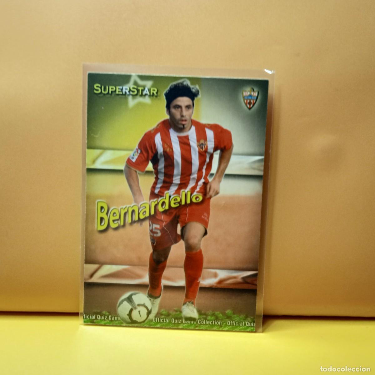 Figurine di Calcio: MUNDICROMO 2009 2010 09 10 U.D ALMER&Iacute;A (SUPERSTAR MATE) BERNADELLO 295
