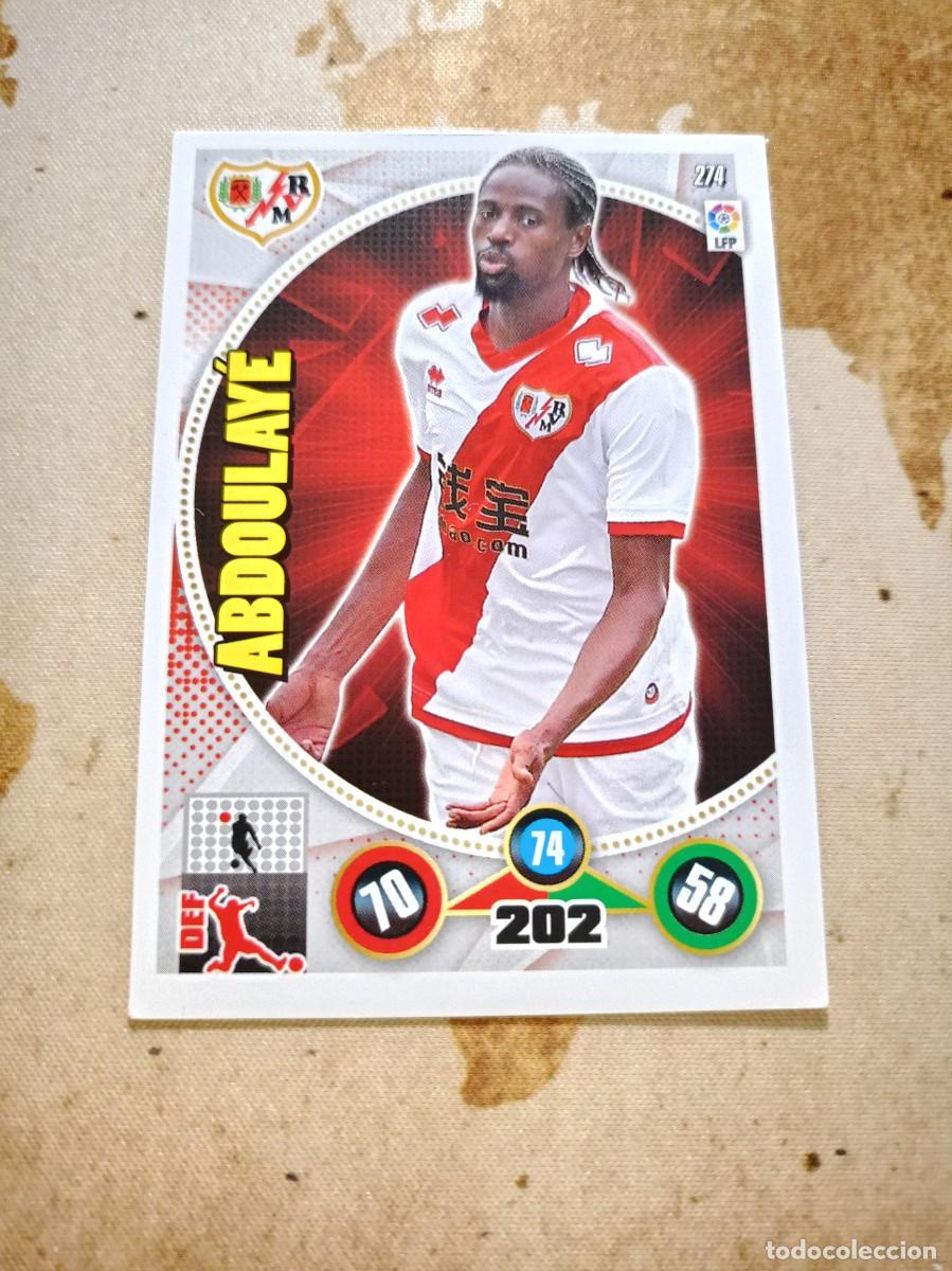 Cromos de F&uacute;tbol: Rayo vallecano 274 ABDOULAY&Eacute; Adrenalyn 2014-15