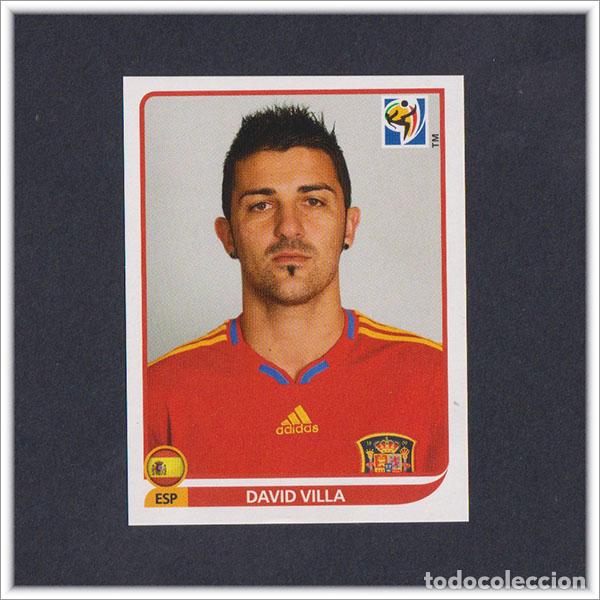 Cromos de F&uacute;tbol: FIFA WORLD CUP 2010 SOUTH AFRICA PANINI DAVID VILLA 579 ESPA&Ntilde;A ALBUM MUNDIAL SUD&Aacute;FRICA COLECCI&Oacute;N