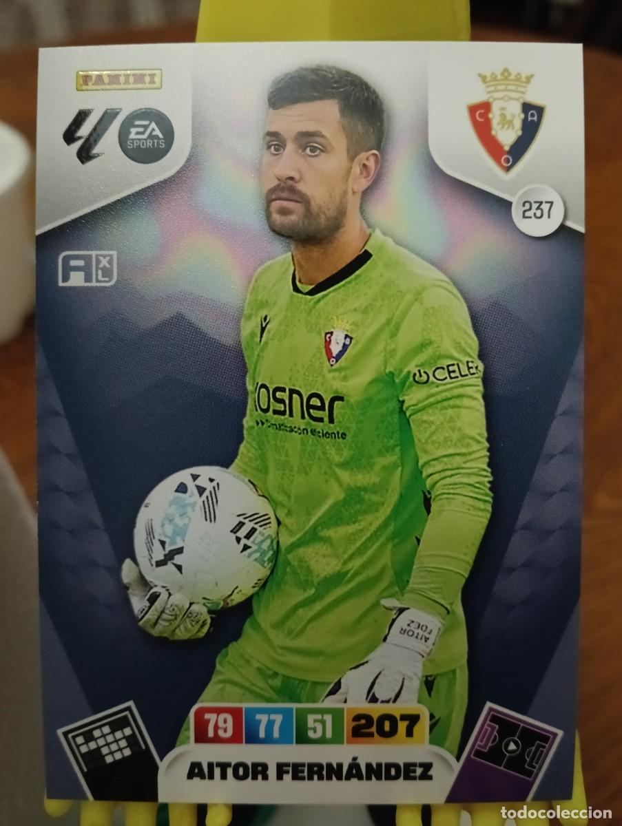 Figurine di Calcio: Adrenanlyn 25/26 - Aitor Fern&aacute;ndez - N&deg; 237 - Osasuna