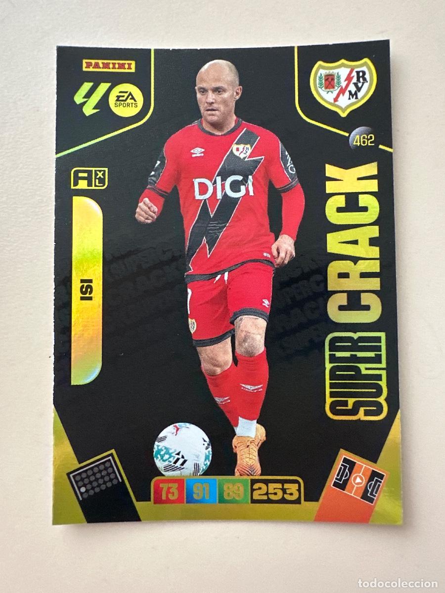 Cromos de F&uacute;tbol: 462 Isi Palaz&oacute;n, Rayo Vallecano, S&uacute;per Crack, Panini Adrenalyn XL La Liga 2025 2026 25 26