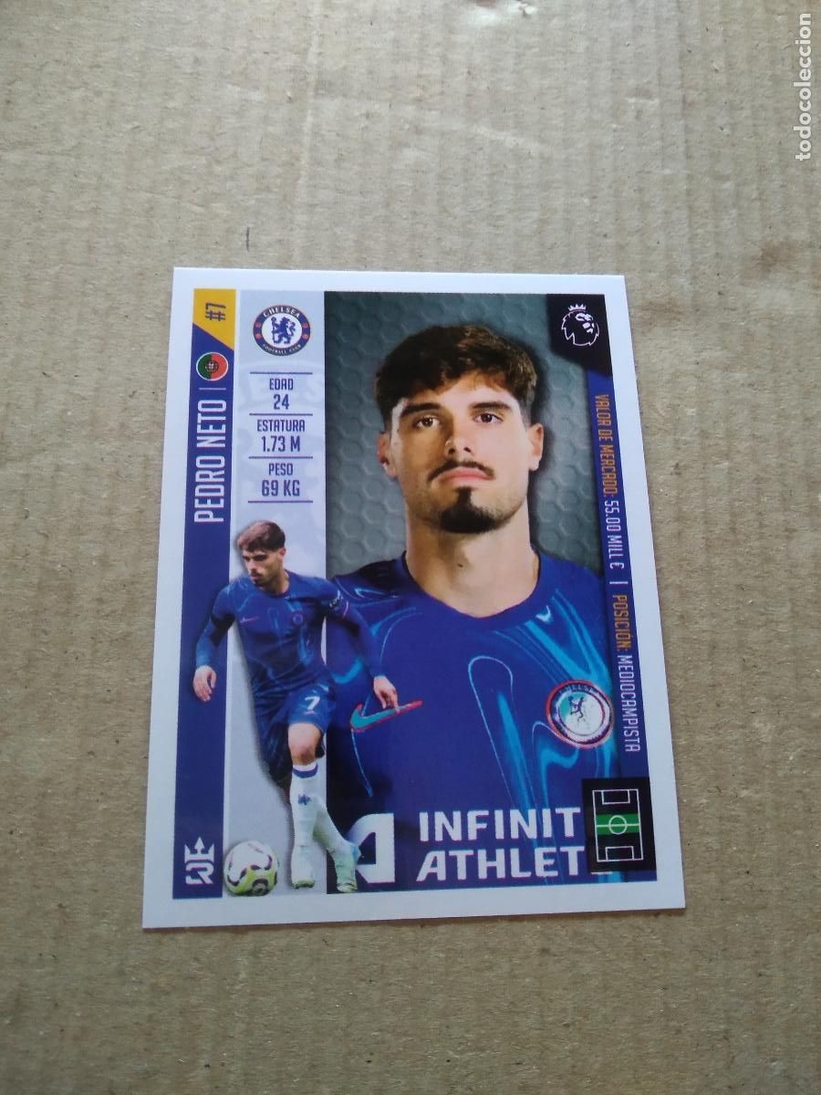 Fu&szlig;ball-Sticker: 113 PEDRO NETO CHELSEA CROMO FUTBOL LOS REYES DEL FUTBOL MUNDIAL RANKING DE CLUBES