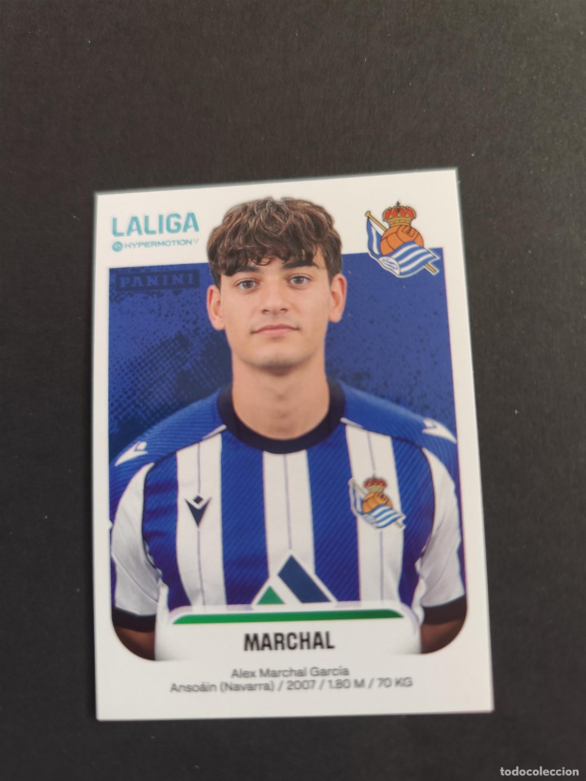 Cromos de F&uacute;tbol: 358 B MARCHAL REAL SOCIEDAD B SEGUNDA 2&ordf; DIVISI&Oacute;N LIGA HYPERMOTION 2025 2026 25 26 PEDIDO M&Iacute;NIMO 2&euro;