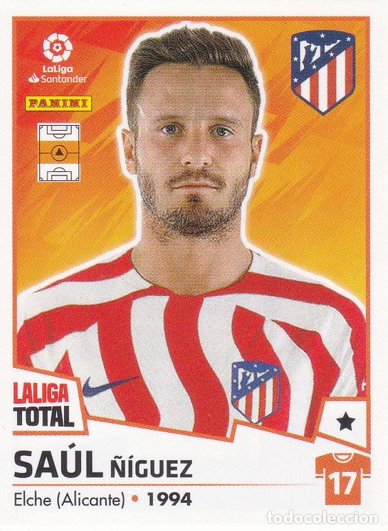 Fu&szlig;ball-Sticker: LALIGA TOTAL 2022-23 * SA&Uacute;L N&ordm; 63 DEL AT MADRID * NUEVO DE SOBRE (A-8)
