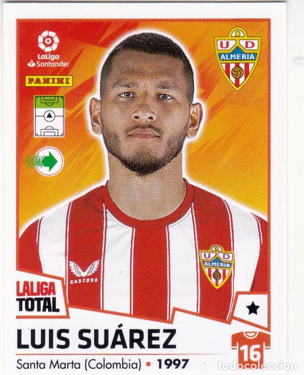 Cartes &agrave; collectionner de Football: LALIGA TOTAL 2022-23 * LUIS SU&Aacute;REZ N&ordm; 21 DEL ALMERIA * NUEVO DE SOBRE (A-8)