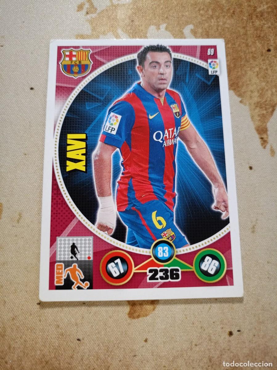 Cartes &agrave; collectionner de Football: # Barcelona 69 XAVI Adrenalyn 2014-15