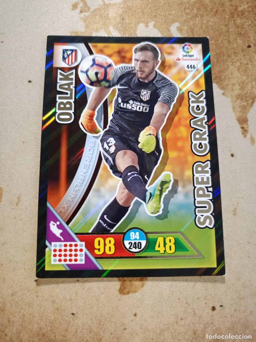 Figurine di Calcio: # S&uacute;per Crack 446 OBLAK Adrenalyn 2016-17