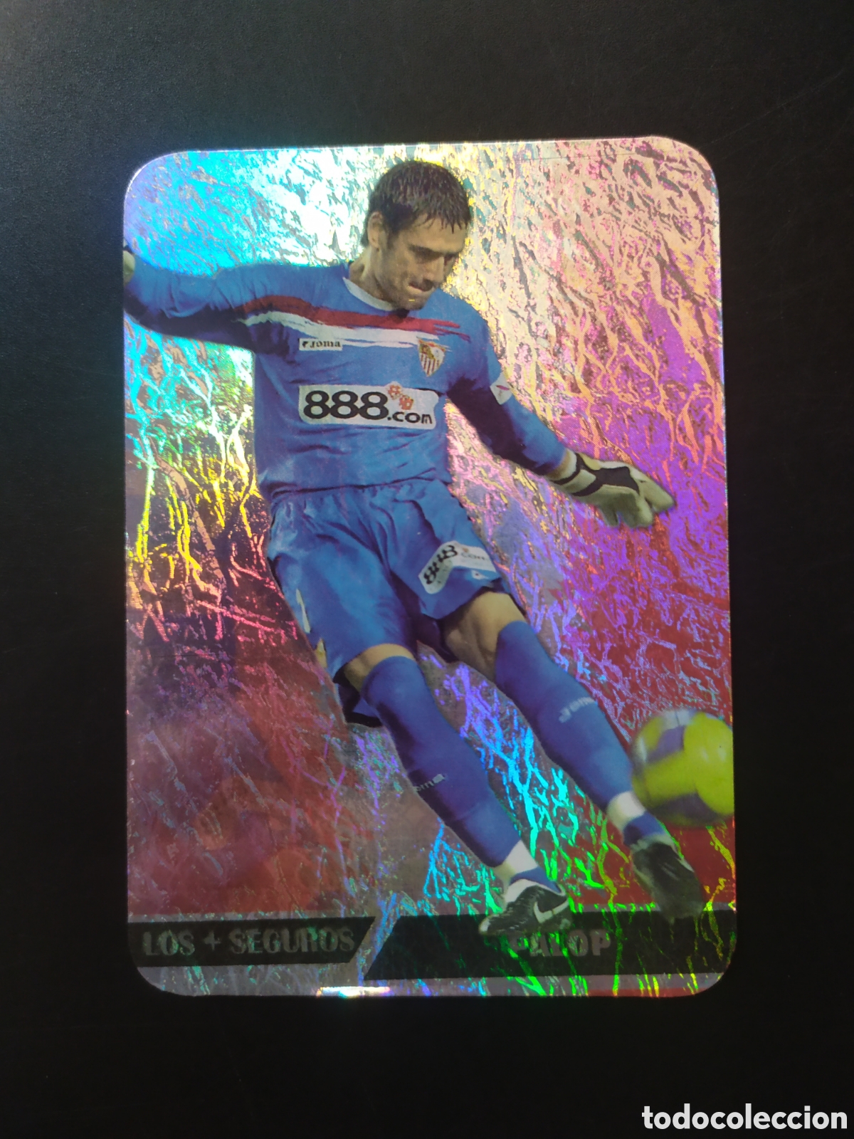 Cromos de f&uacute;tbol: Mundicromo fichas Liga 2007 2008 07 08 Palop n&deg; 548 Sevilla