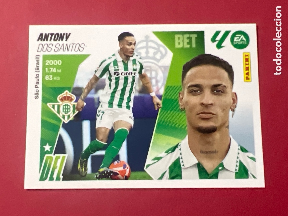Figurine di Calcio: C231. CROMO PANINI LIGA ESTE 2025-26 (25 - 26) - N&ordm; 17 - ANTONY - BETIS