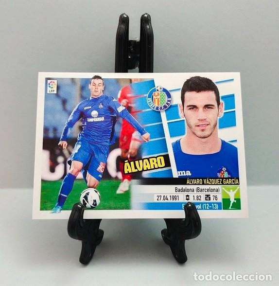 Fu&szlig;ball-Sticker: 16 A &Aacute;LVARO V&Aacute;ZQUEZ GETAFE CF CROMO LIGA EDICIONES ESTE 2013 2014 13 14 NUEVO NUNCA PEGADO