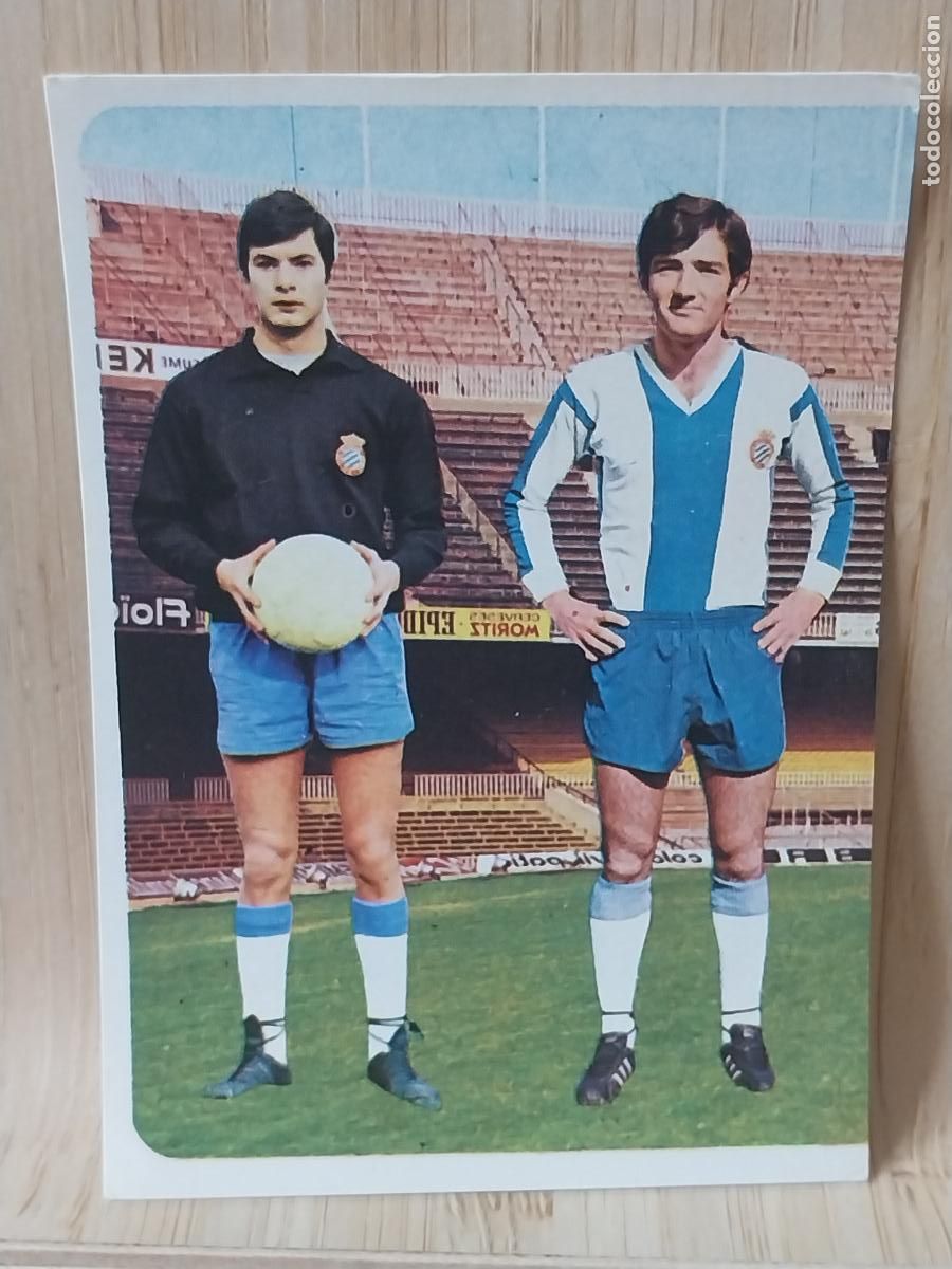 Cromos de F&uacute;tbol: RAMOS - BLANCH - R C D ESPA&Ntilde;OL A&Ntilde;O 1975 75 76 CROMO 49 ***** SIN PEGAR NUNCA RUIZ ROMERO