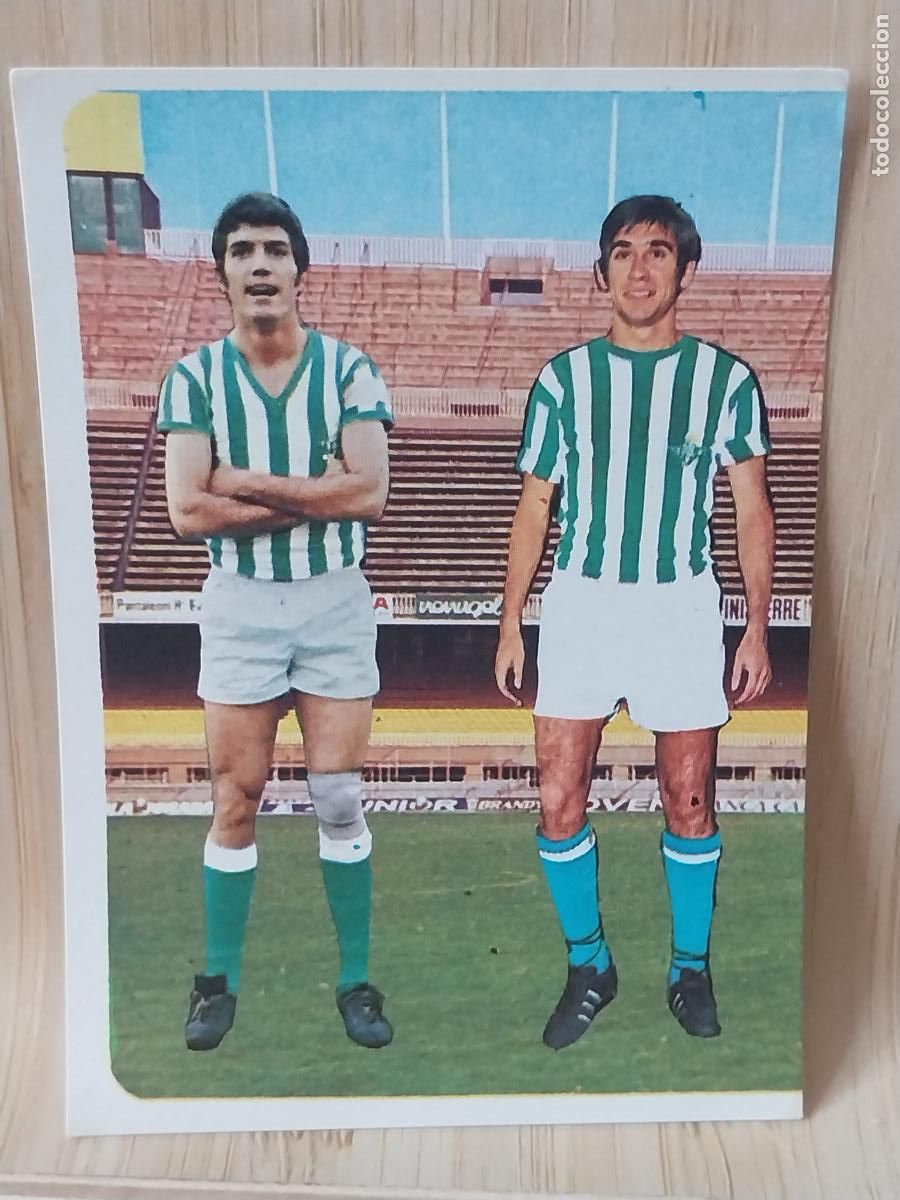 Cromos de F&uacute;tbol: CARDE&Ntilde;OSA - ROGELIO - BETIS A&Ntilde;O 1975 75 76 CROMO 29 *** SIN PEGAR NUNCA RUIZ ROMERO