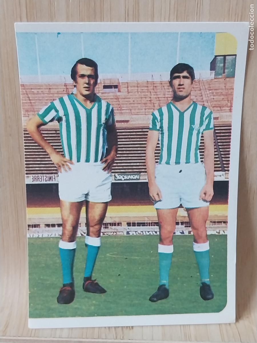 Cromos de F&uacute;tbol: ALABANDA - DEL POZO - BETIS A&Ntilde;O 1975 75 76 CROMO 28 *** SIN PEGAR NUNCA RUIZ ROMERO