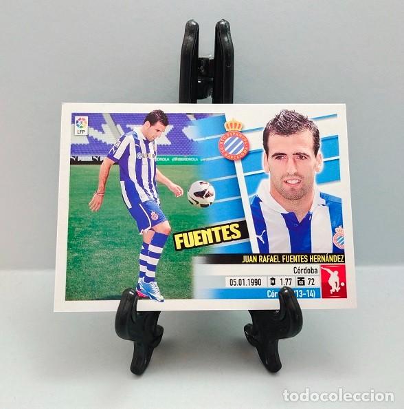 Cromos de Futebol: 6 B JUAN FUENTES RCD ESPANYOL ESPA&Ntilde;OL CROMO LIGA EDICIONES ESTE 2013 2014 13 14 NUEVO NUNCA PEGADO