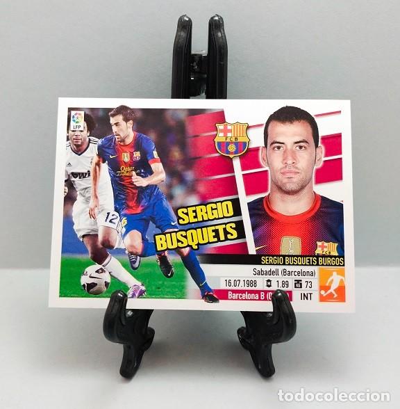 Football Stickers: 9 SERGIO BUSQUETS FC BARCELONA CROMO LIGA EDICIONES ESTE 2013 2014 13 14 NUEVO NUNCA PEGADO