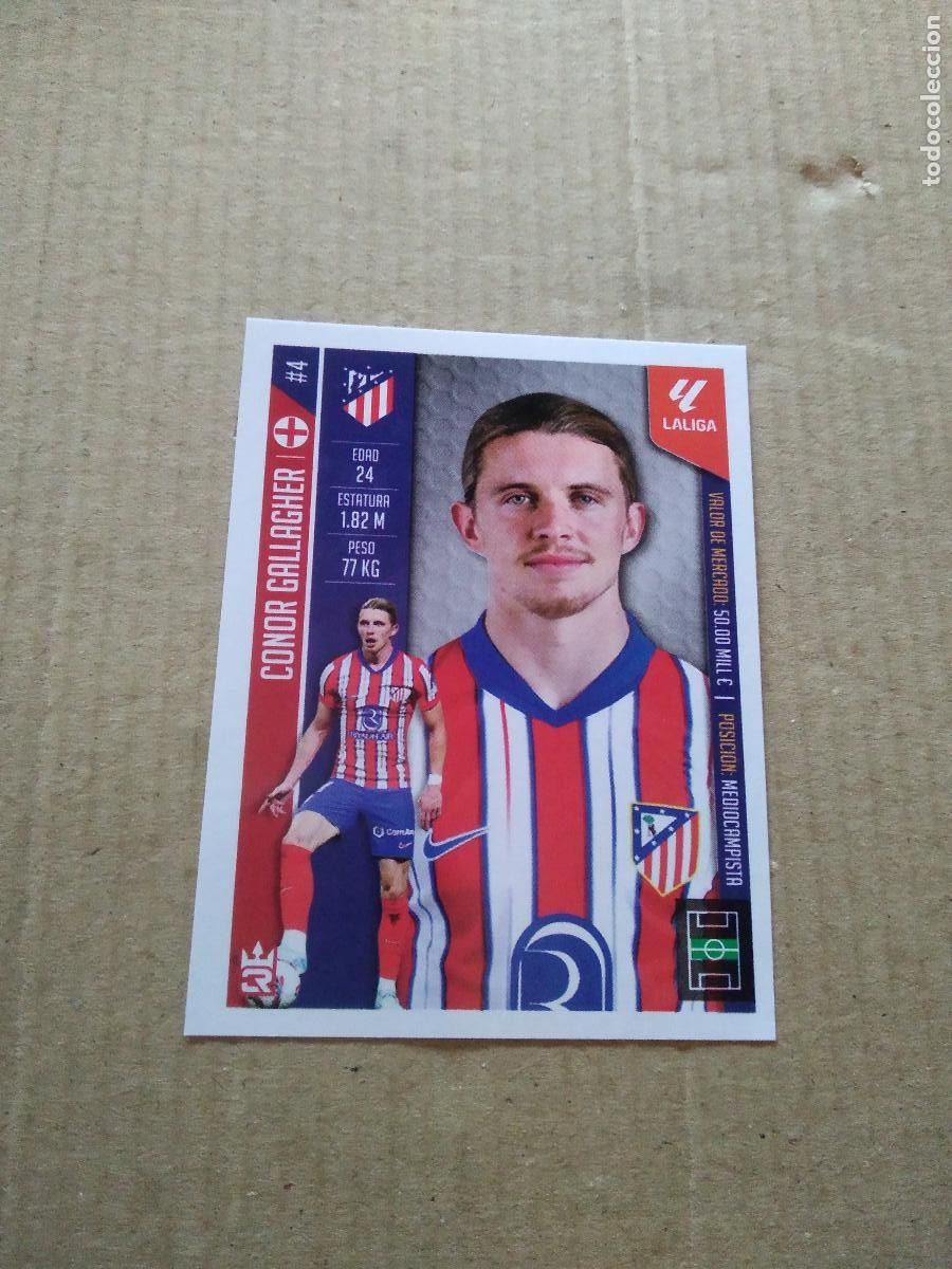 Cromos de F&uacute;tbol: 210 CONOR GALLAGHER ATLETICO MADRID CROMO FUTBOL LOS REYES DEL FUTBOL MUNDIAL RANKING DE CLUBES