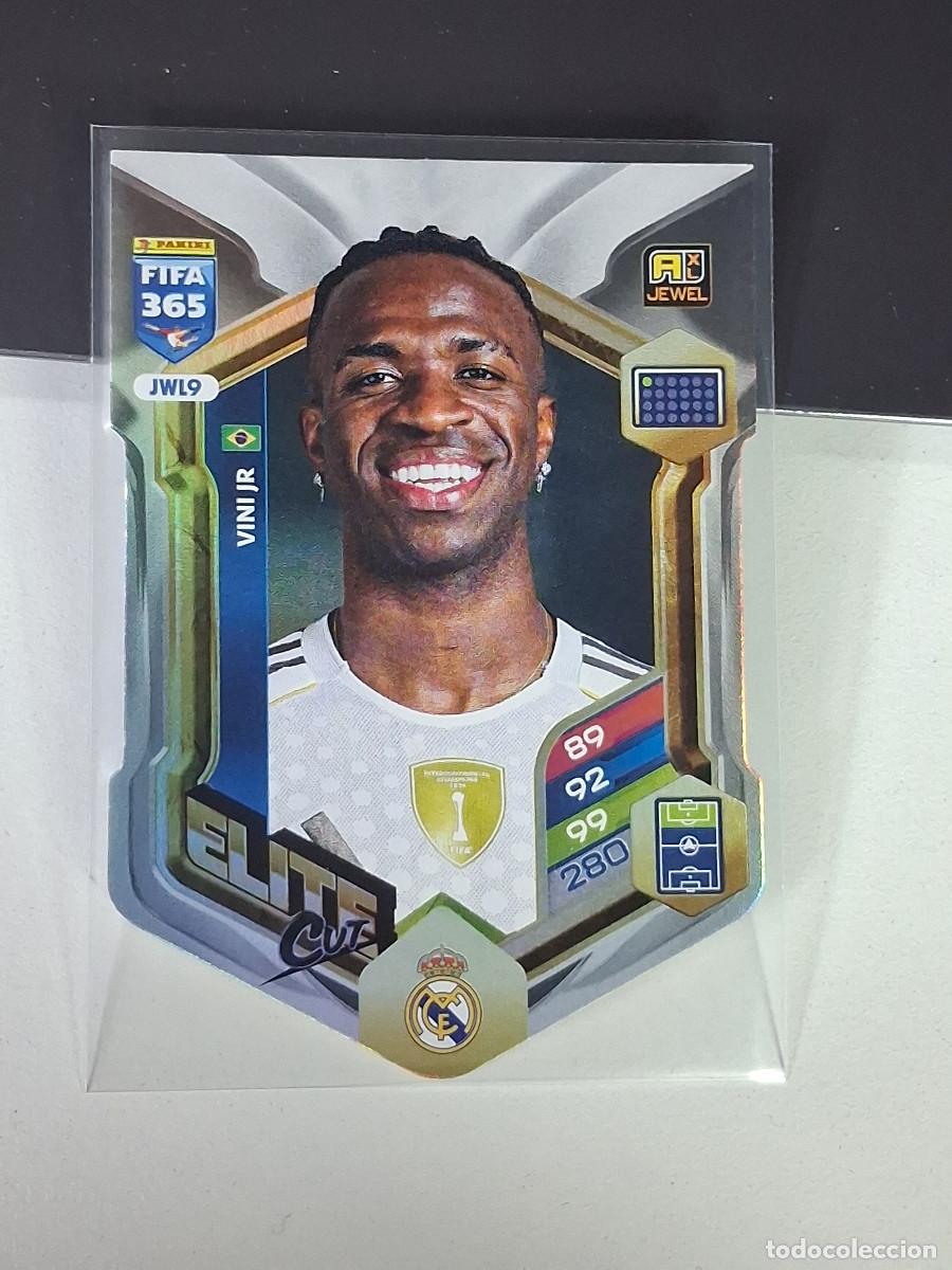 Figurine di Calcio: JWL 9 JWL9 VINI JR REAL MADRID ELITE CUT PANINI ADRENALYN FIFA 365 2025 2026 25 26