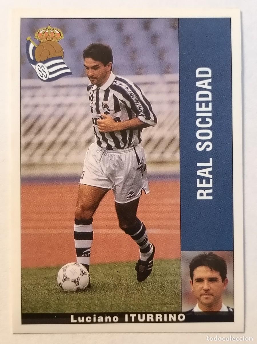 Cromos de F&uacute;tbol: ITURRINO REAL SOCIEDAD LIGA 95/96 PANINI