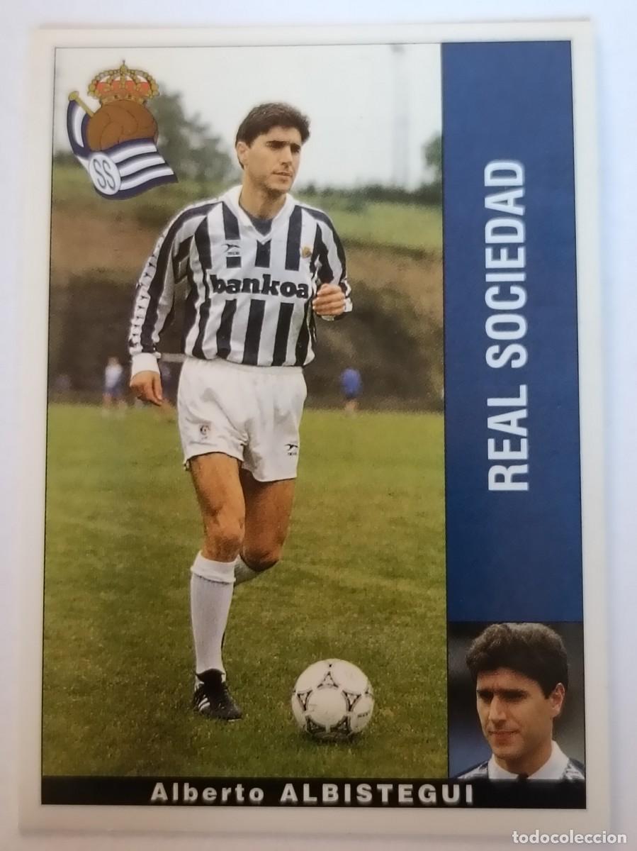 Cromos de F&uacute;tbol: ALBISTEGUI REAL SOCIEDAD LIGA 95/96 PANINI