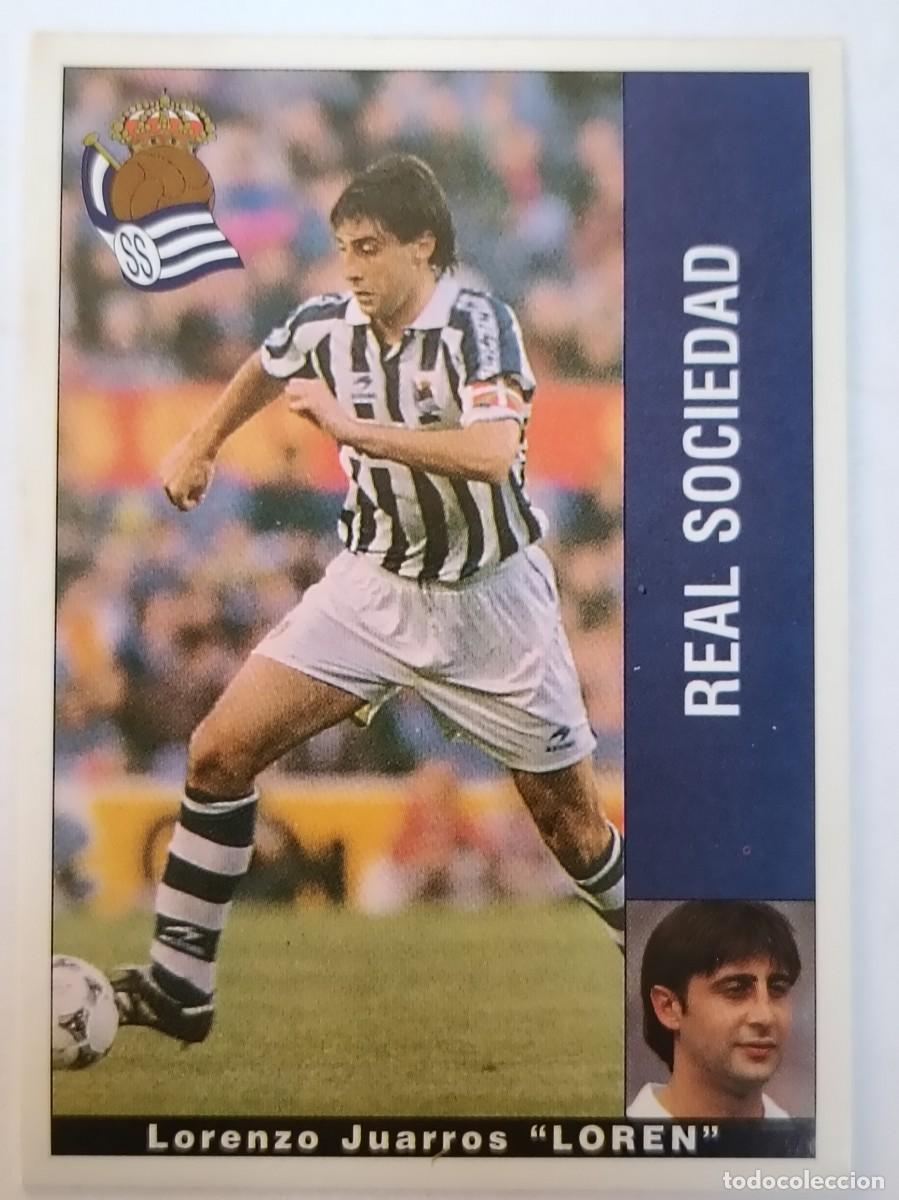 Cromos de F&uacute;tbol: LOREN REAL SOCIEDAD LIGA 95/96 PANINI