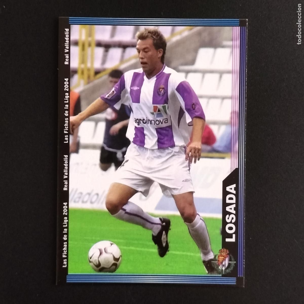 Figurine di Calcio: 605 LOSADA VALLADOLID CROMOS ALBUM MUNDICROMO FICHAS LIGA FUTBOL 2003 2004 03 04