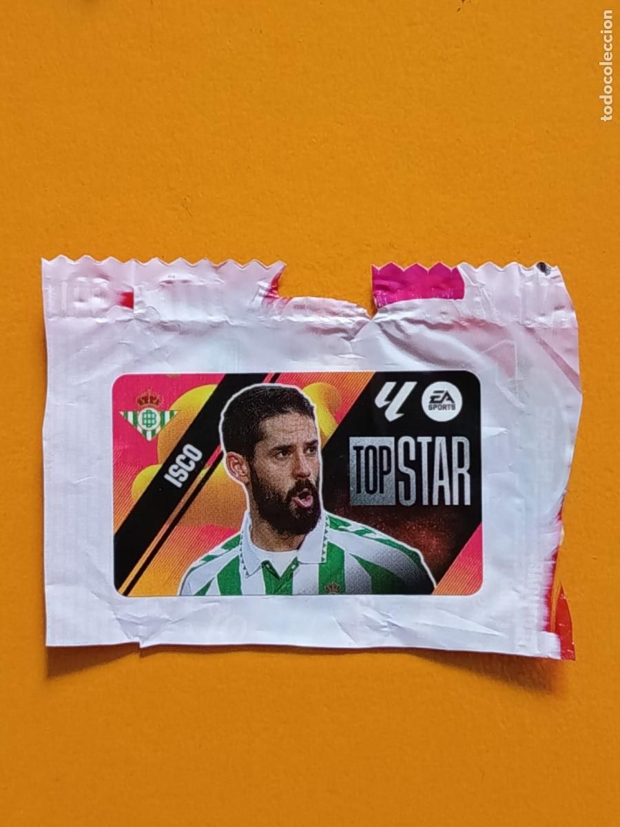 Cromos de F&uacute;tbol: ISCO. TOP STAR. REAL BETIS. CHICLES LIGA ESTE 2025-26. PANINI