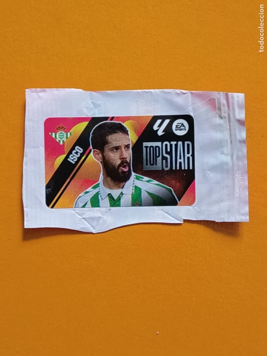 Cromos de F&uacute;tbol: ISCO. TOP STAR. REAL BETIS. CHICLES LIGA ESTE 2025-26. PANINI