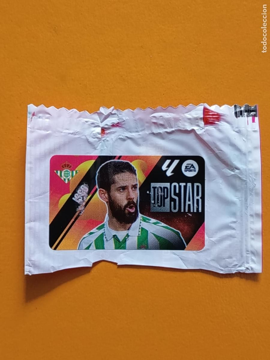 Cromos de F&uacute;tbol: ISCO. TOP STAR. REAL BETIS. CHICLES LIGA ESTE 2025-26. PANINI