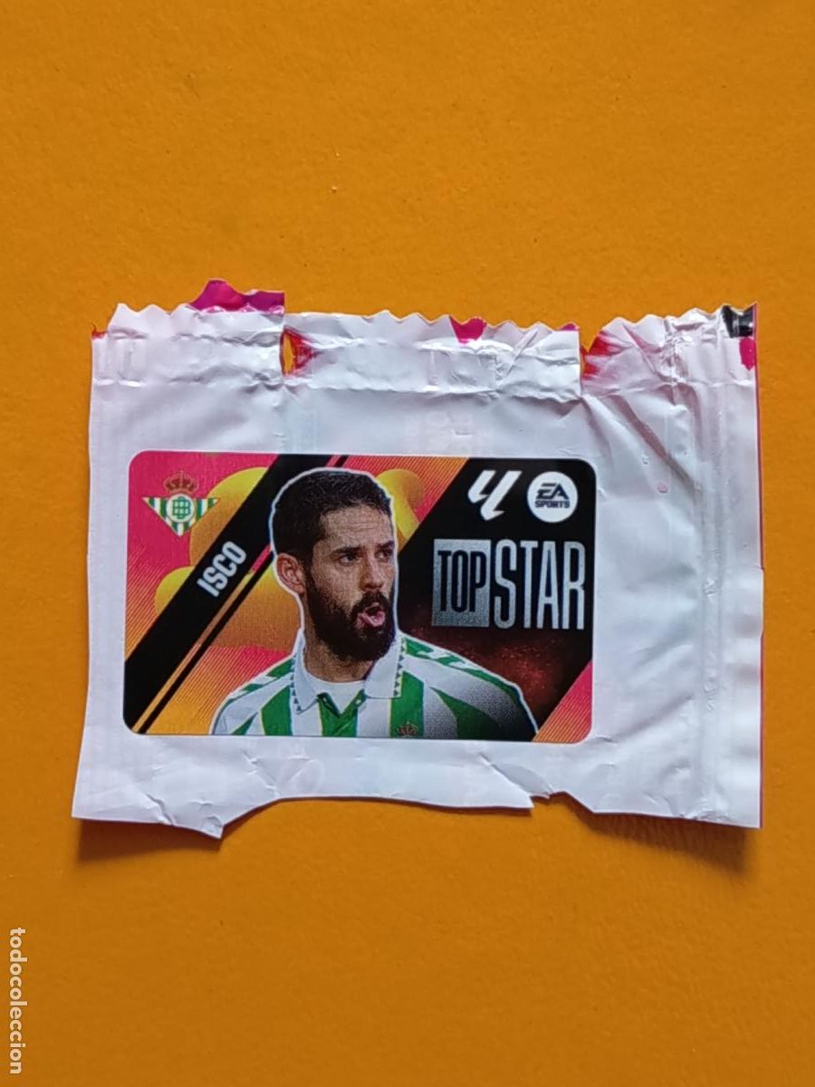 Cromos de F&uacute;tbol: ISCO. TOP STAR. REAL BETIS. CHICLES LIGA ESTE 2025-26. PANINI