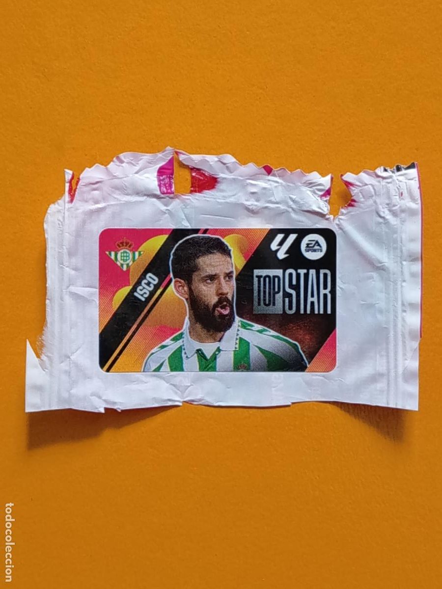 Cromos de F&uacute;tbol: ISCO. TOP STAR. REAL BETIS. CHICLES LIGA ESTE 2025-26. PANINI