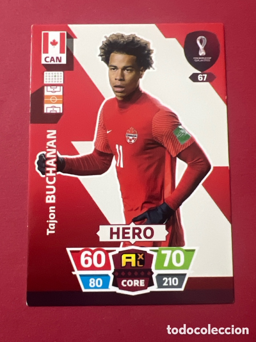 Figurine di Calcio: C333. ADRENALYN FIFA WORLD CUP QATAR 2022 - Buchanan 67
