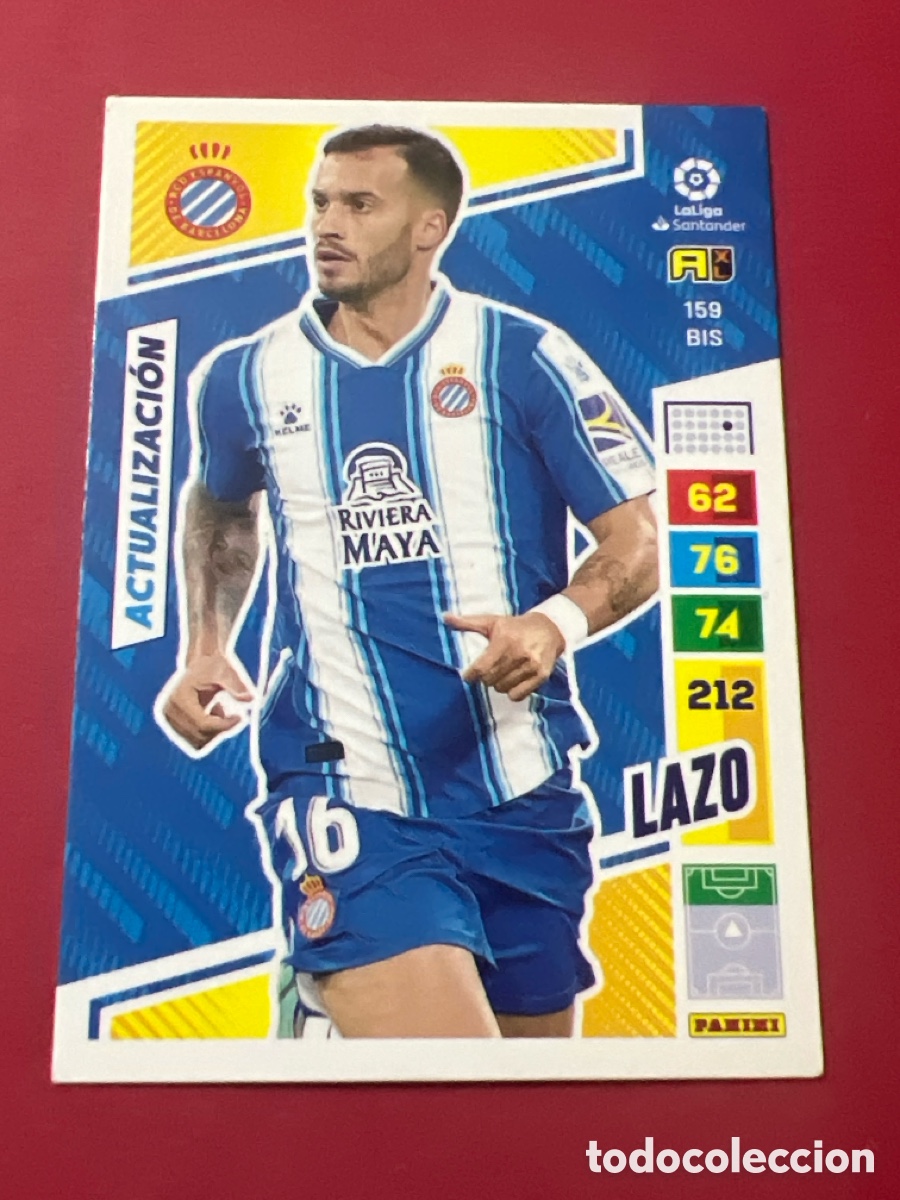 Fu&szlig;ball-Sticker: C336. Adrenalyn XL Espanyol 159 bis LAZO 2022-23 22 23