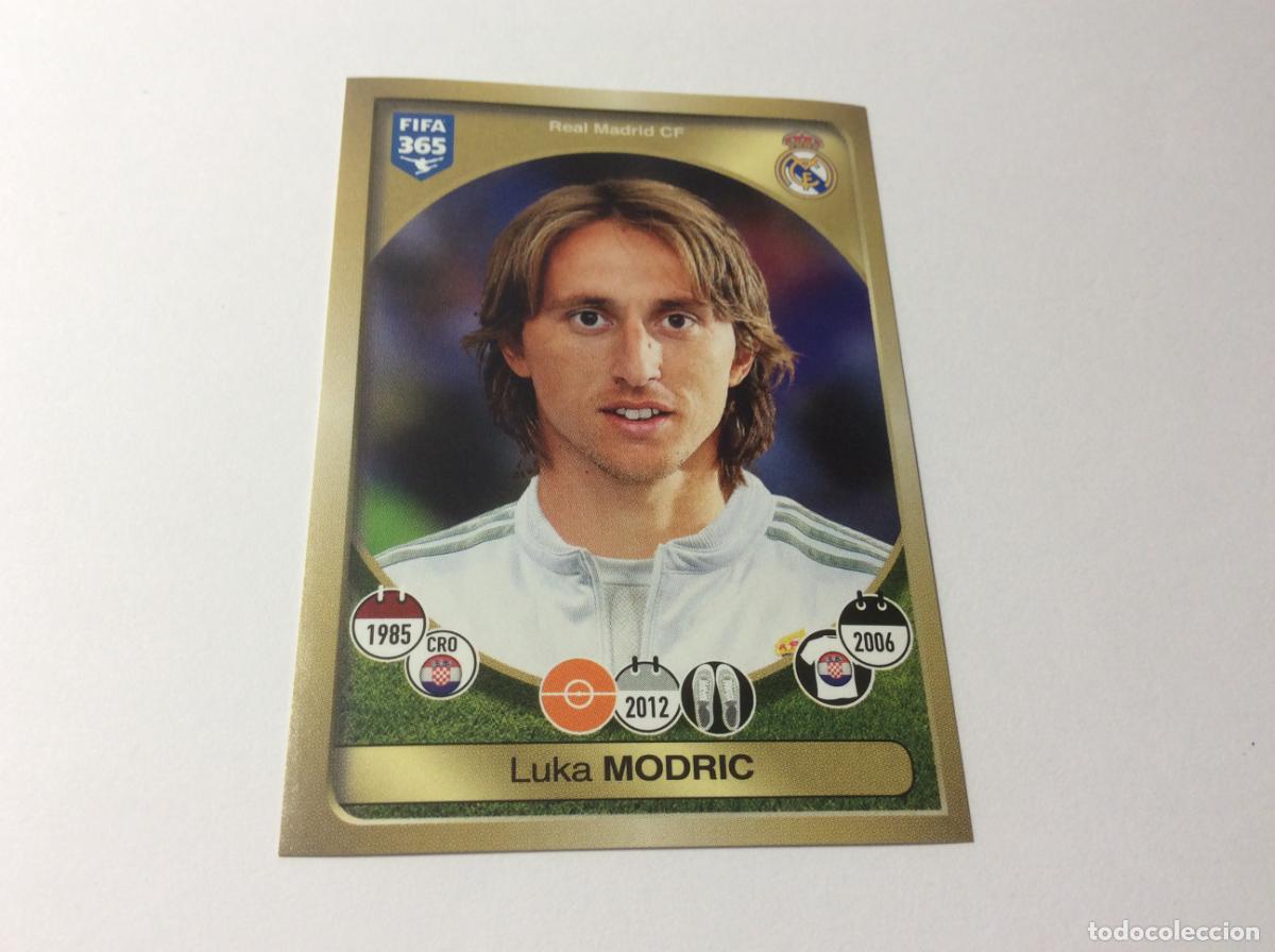 Cromos de F&uacute;tbol: 82 Luka Modric Real Madrid FIFA 365 2017 PANINI