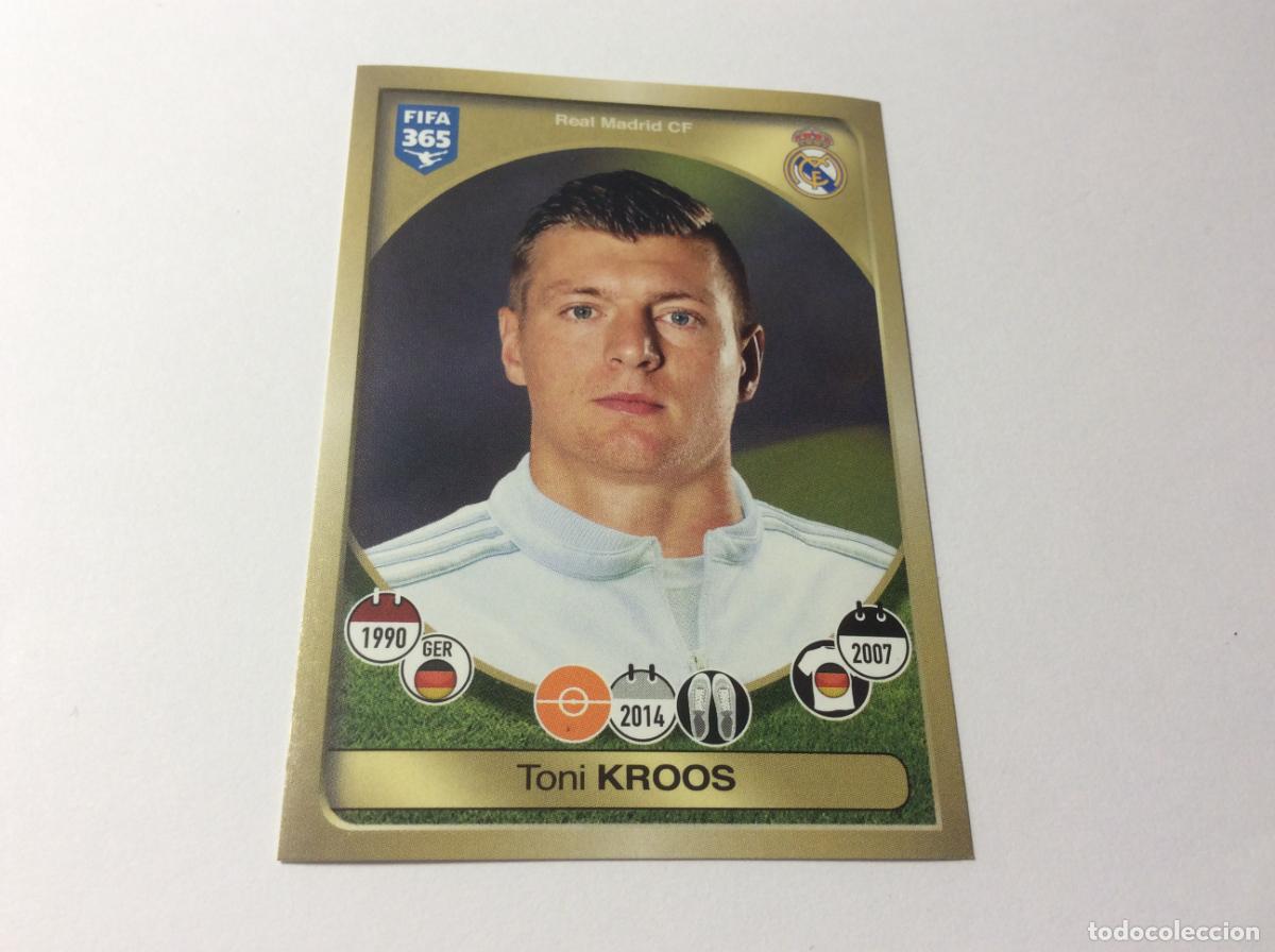 Cromos de F&uacute;tbol: 83 Toni Kroos Real Madrid FIFA 365 2017 PANINI