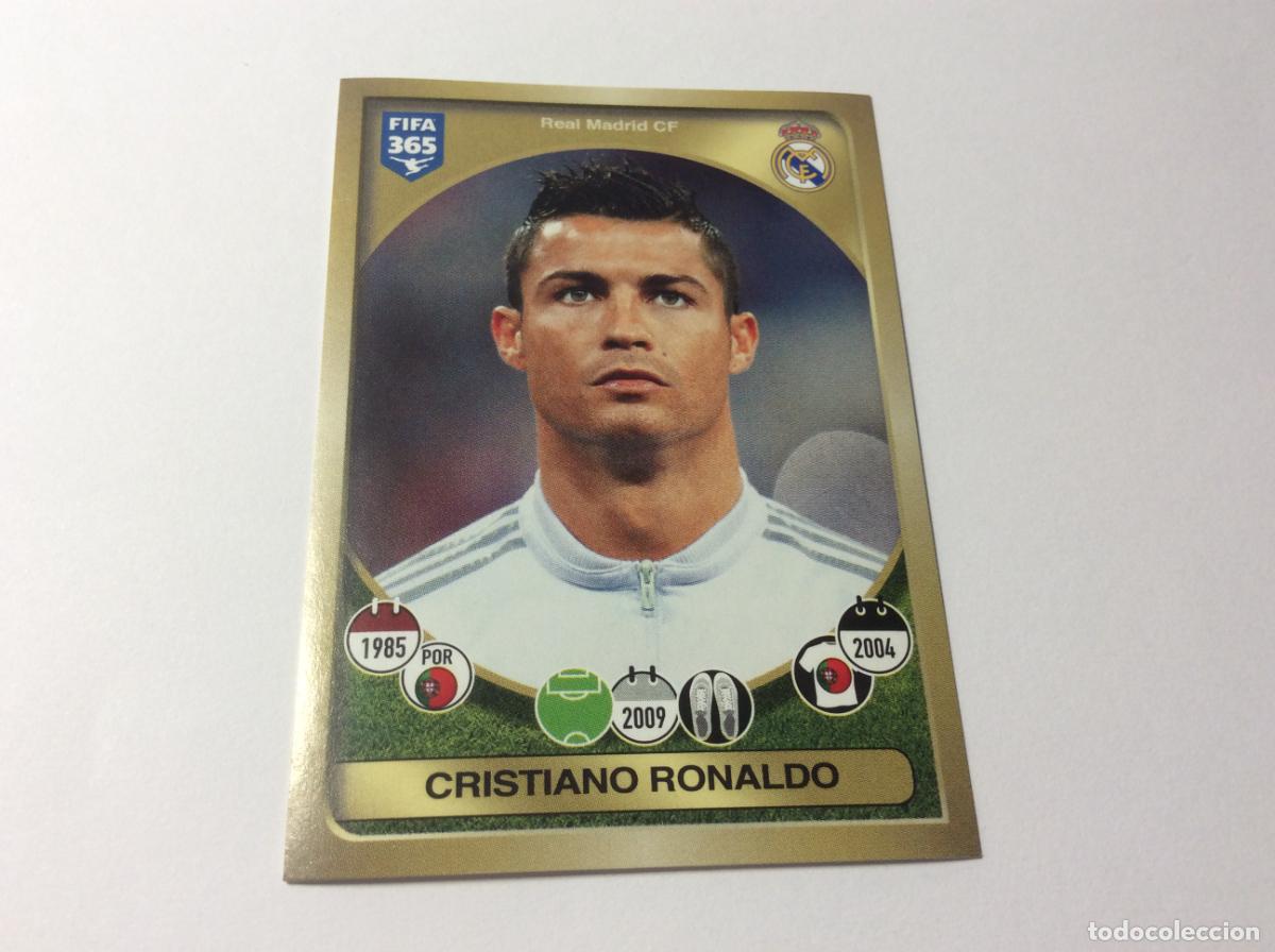 Cromos de F&uacute;tbol: 87 Cristiano Ronaldo Real Madrid FIFA 365 2017 PANINI