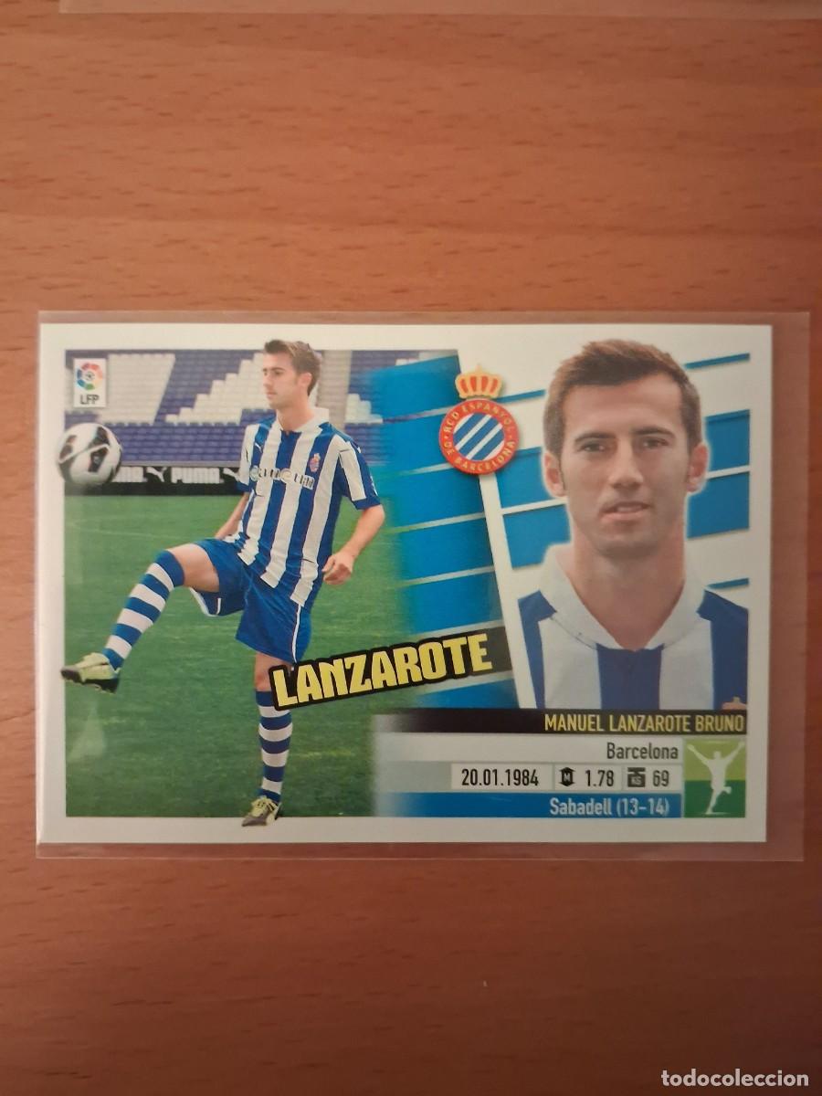 Fu&szlig;ball-Sticker: Ediciones Este Liga 2013 2014 13 14 Sin Pegar Ultimos Fichajes RCD Espanyol 2 Lanzarote