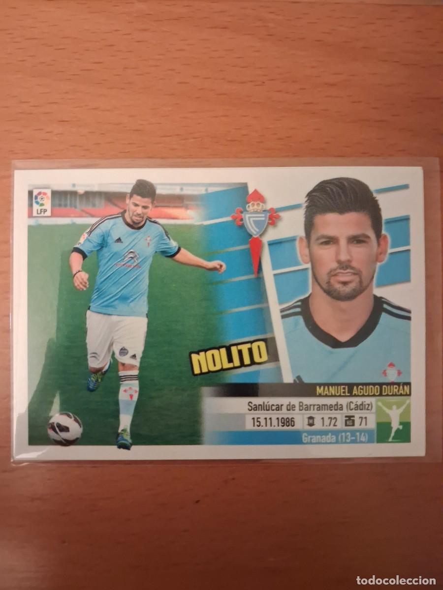 Fu&szlig;ball-Sticker: Ediciones Este Liga 2013 2014 13 14 Sin Pegar Ultimos Fichajes RC Celta 5 Nolito
