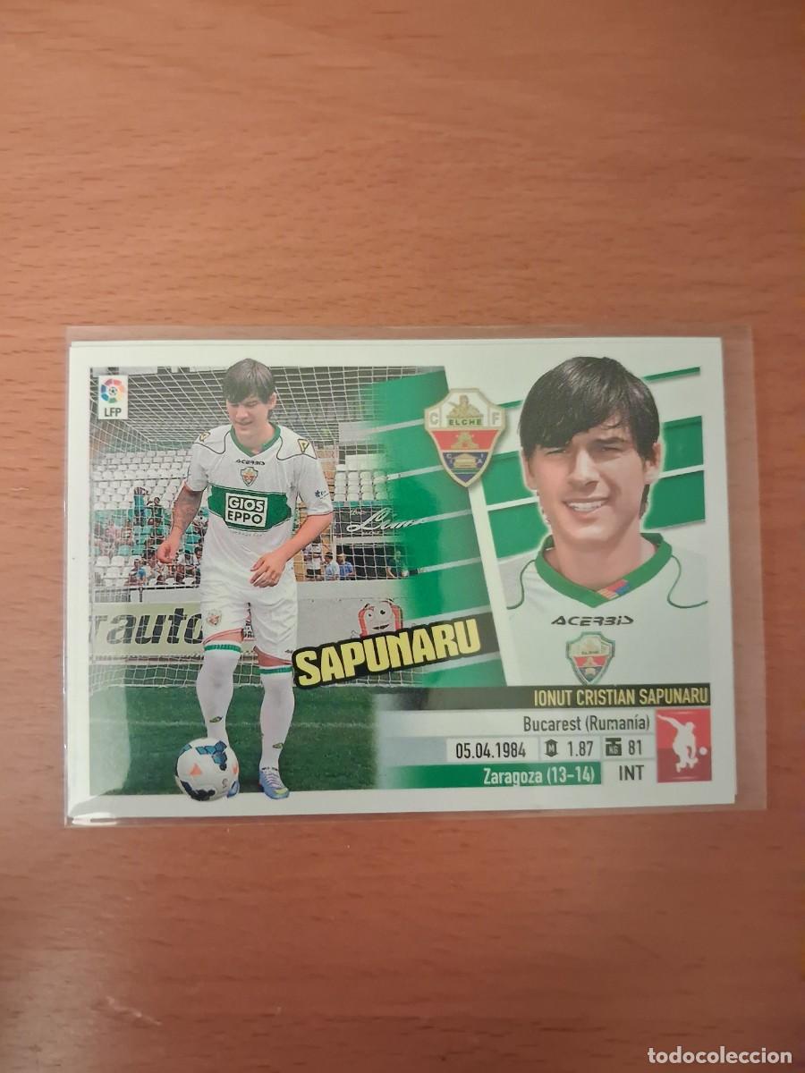 Figurine di Calcio: Ediciones Este Liga 2013 2014 13 14 Sin Pegar Ultimos Fichajes Elche CF 37 Sapunaru