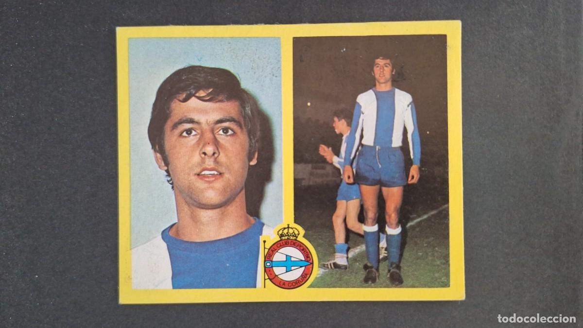 Figurine di Calcio: L1 COBAS DEPORTIVO DE LA CORU&Ntilde;A LIGA ESTE 1972 1973 72 73 RECUPERADO DESPEGADO