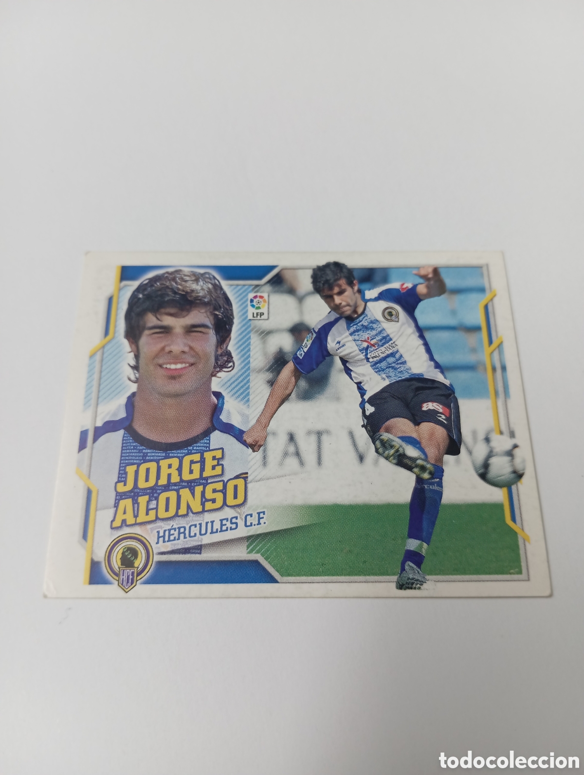 Cartes &agrave; collectionner de Football: Jorge Alonso 9 H&eacute;rcules LIGA ESTE 2010 2011 PANINI 10 11