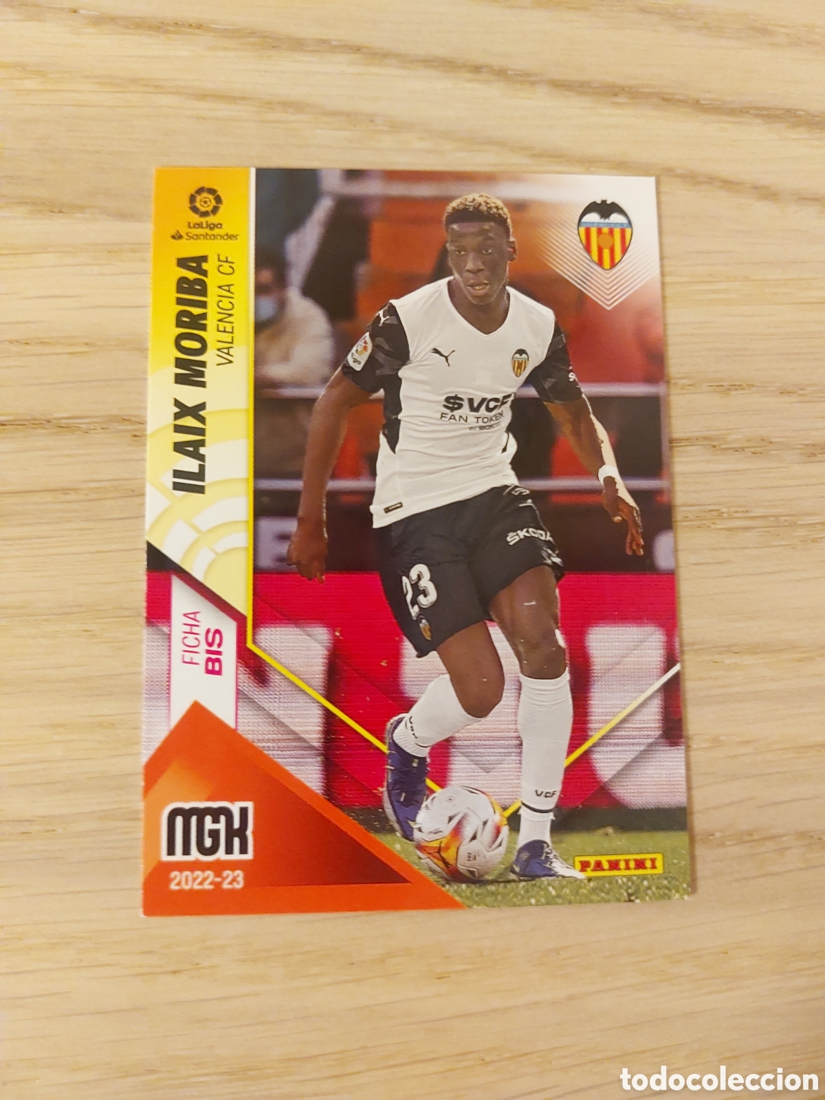 Cartes &agrave; collectionner de Football: 328 BIS ILAIX MORIBA - VALENCIA CF - PANINI - MEGACRACKS 22 23 2022 2023