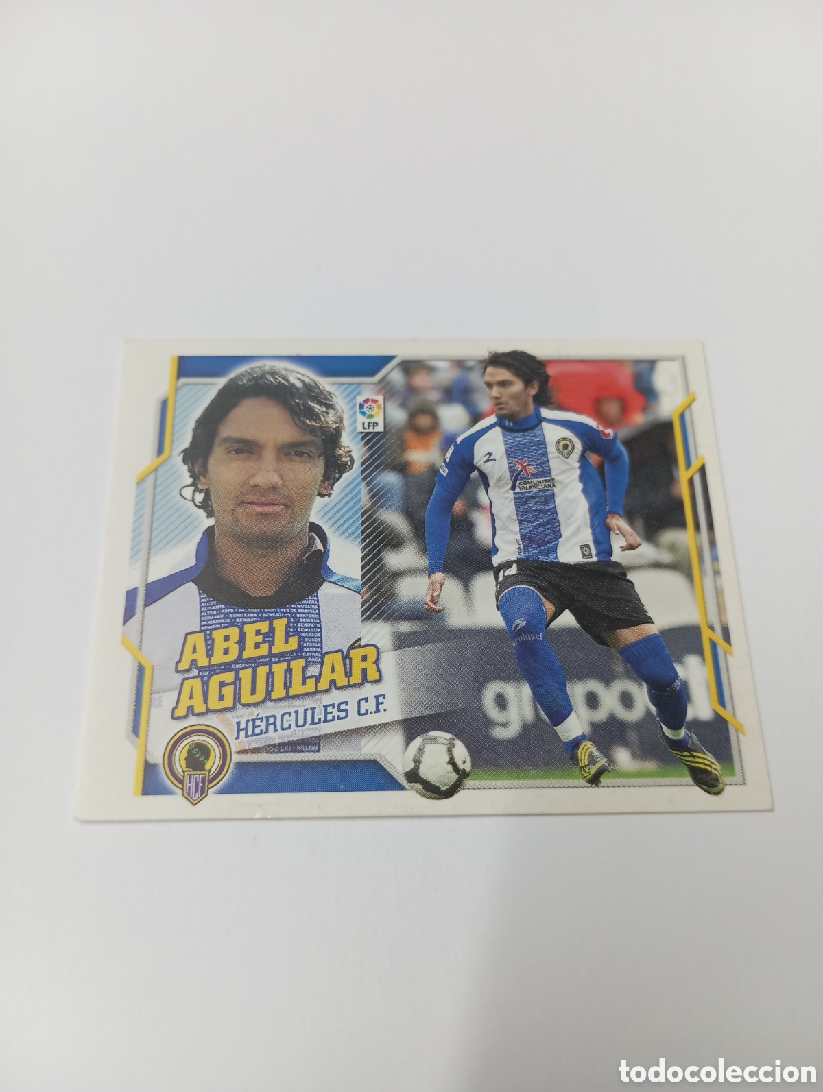 Cromos de f&uacute;tbol: Abel Aguilar 9 B COLOCA H&eacute;rcules LIGA ESTE 2010 2011 PANINI 10 11