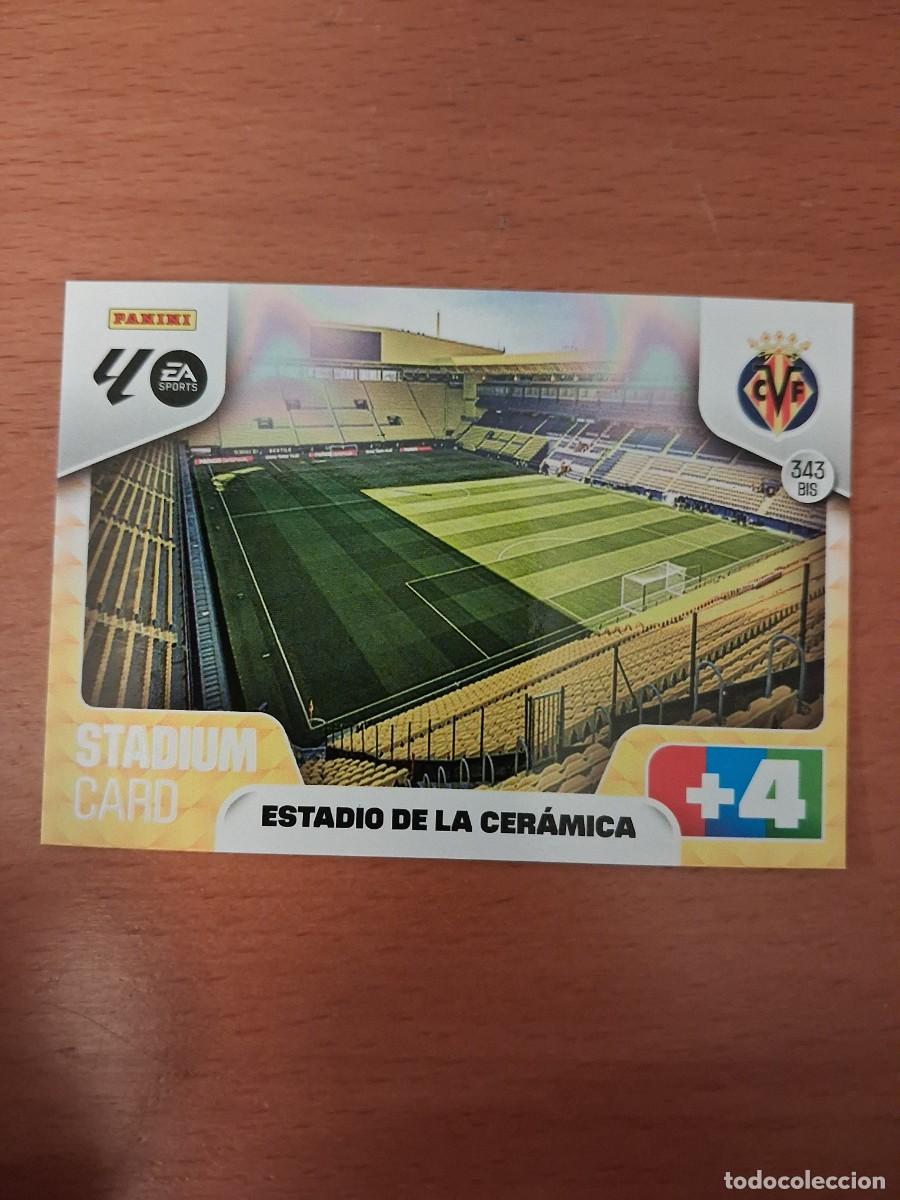 Figurine di Calcio: Adrenalyn XL Liga 2025 2026 25 26 Villarreal CF 343 BIS Stadium Card Estadio de la Ceramica